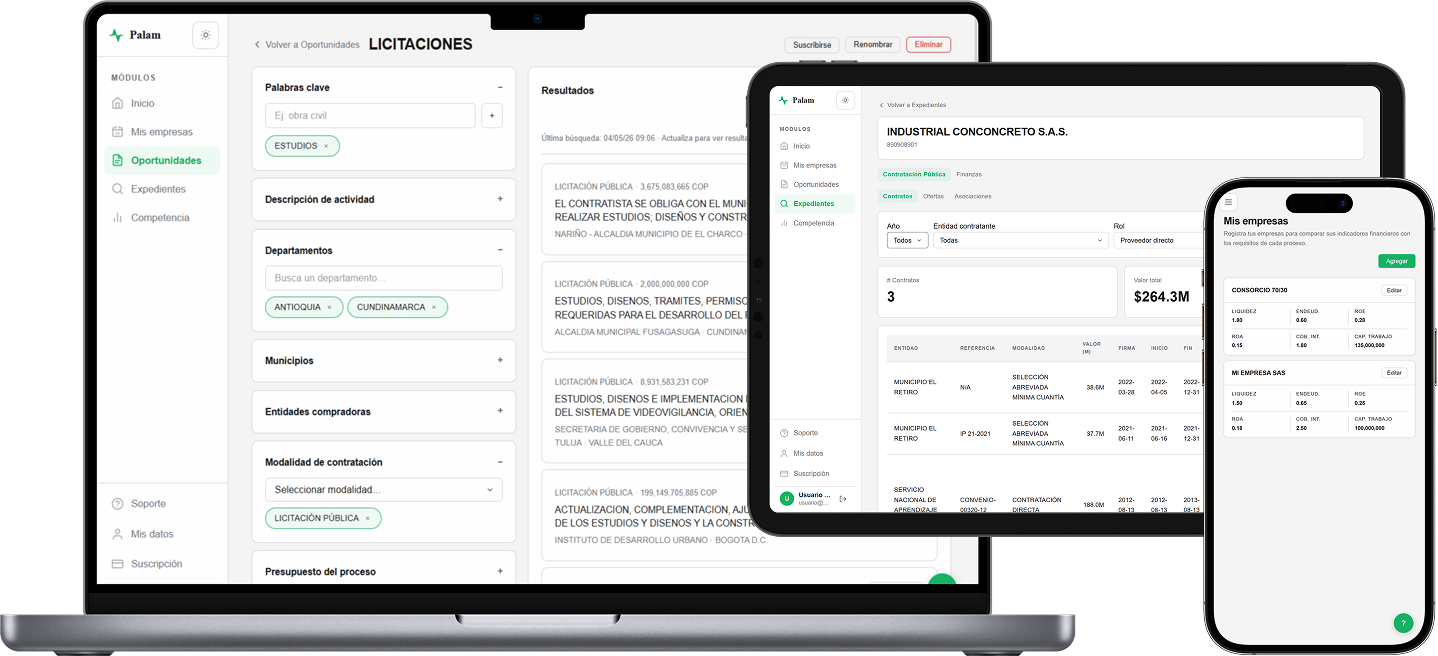 Palam en todos tus dispositivos